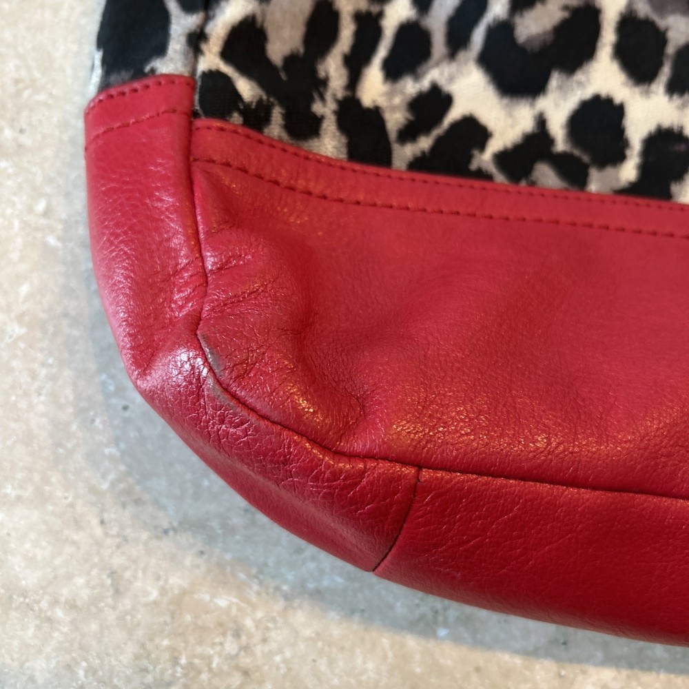 Coach Purse Red chia print