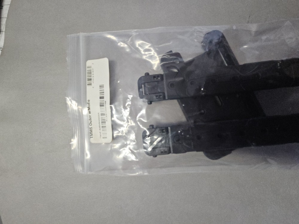 BLADE-TECH TMMS HOLSTER ATTACHMENT KIT, OUTER, WITH MOLLE, BLACK