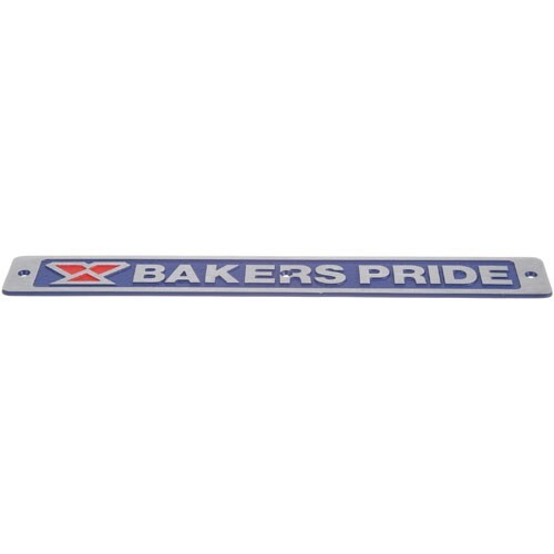 2M-U1043A - NAME PLATE BAKERS PRIDE - FREE SHIPPING