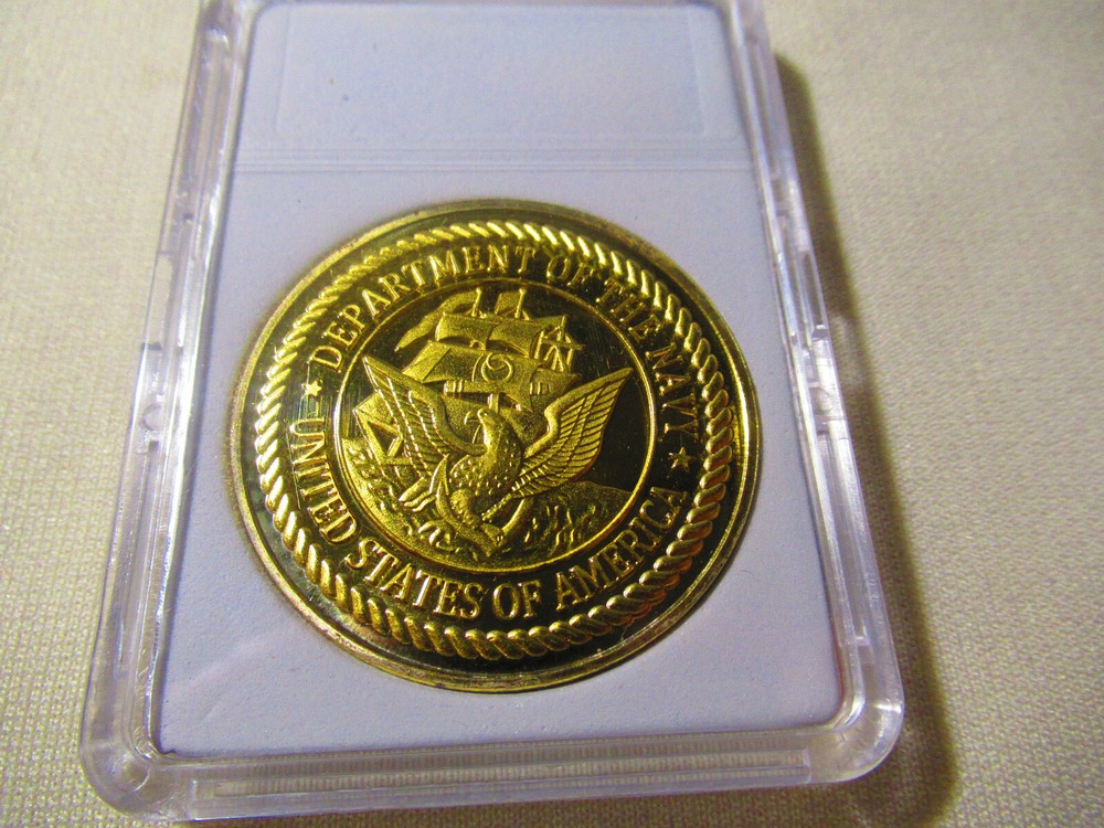 US NAVY - USS BERKELEY (DDG-15) Challenge Coin