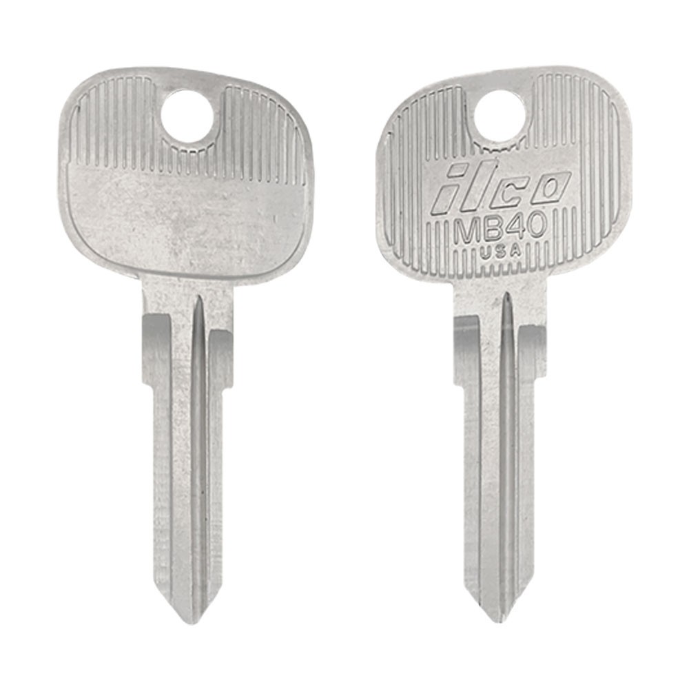 MB40 Key Blank Nickel