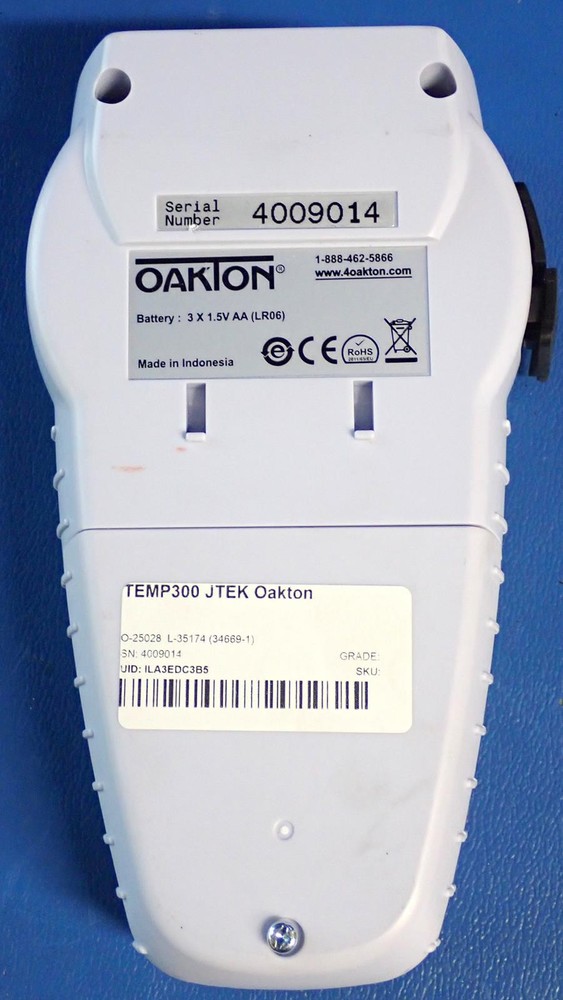 Oakton TEMP 300 JTEK Type Thermometer