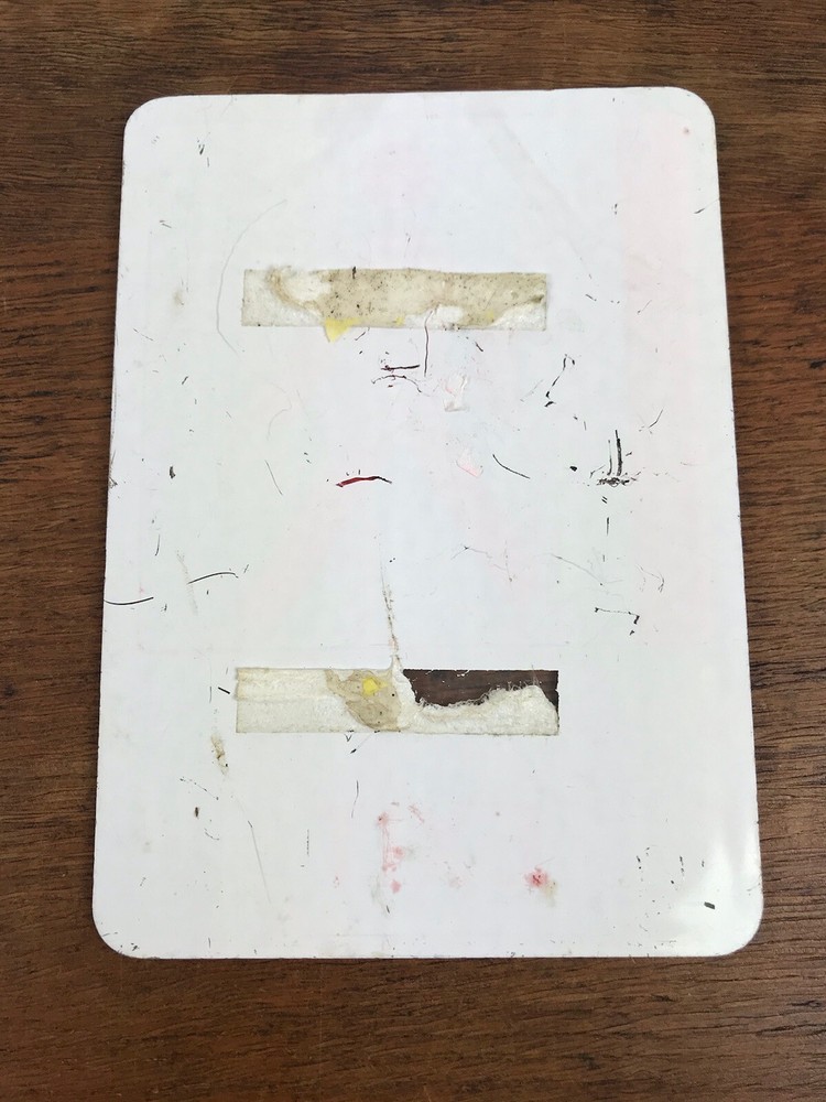 Small Plastic Exit Sign Walking Man 5" X 7" (HD30)