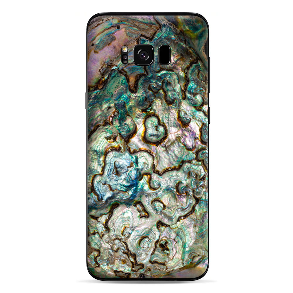 Skins Decals for Samsung Galaxy S8 - Abalone Shell Gold underwater