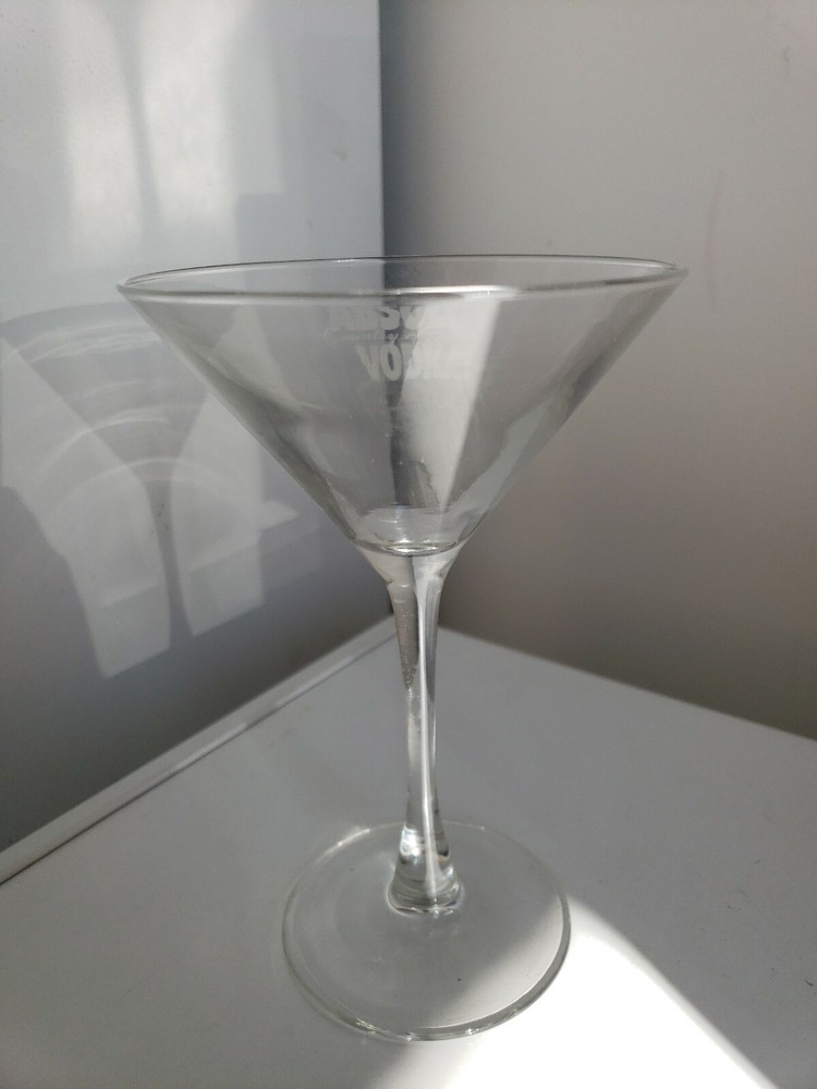 Absolut Vodka Martini Glass