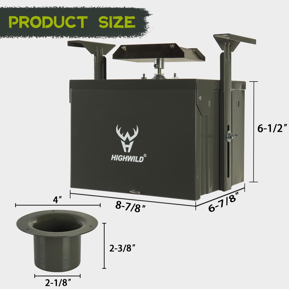 Highwild 12-Volt Deer Feeder Digital Power Control Unit