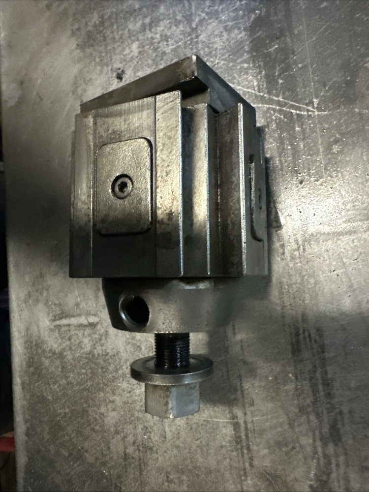Yuasa 14” Lathe Quick Change CA Tool Block Yuasa?? Phase 11?? (Missing Handle)