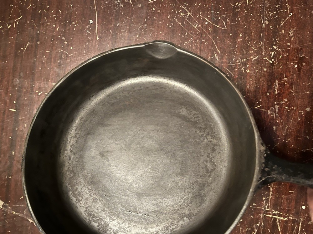 10 1/2” Vintage Skillet wit “C” Marked on Handle-Nice