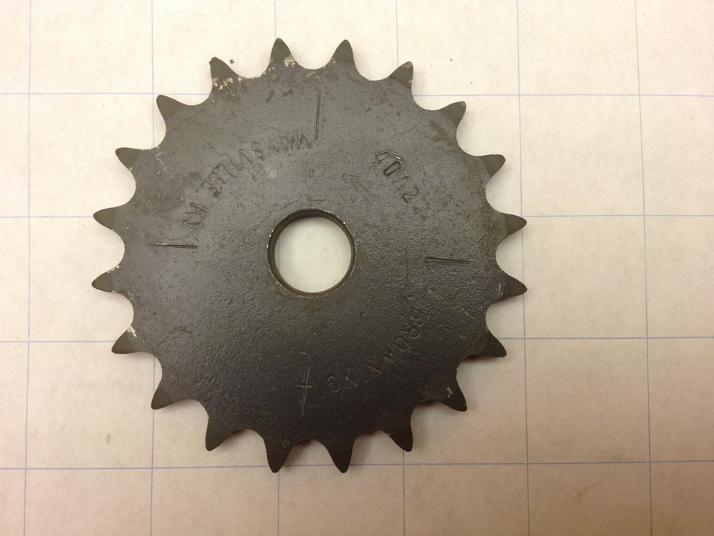 Browning # 40A20 Sprocket (#40 Single, 20 Teeth)