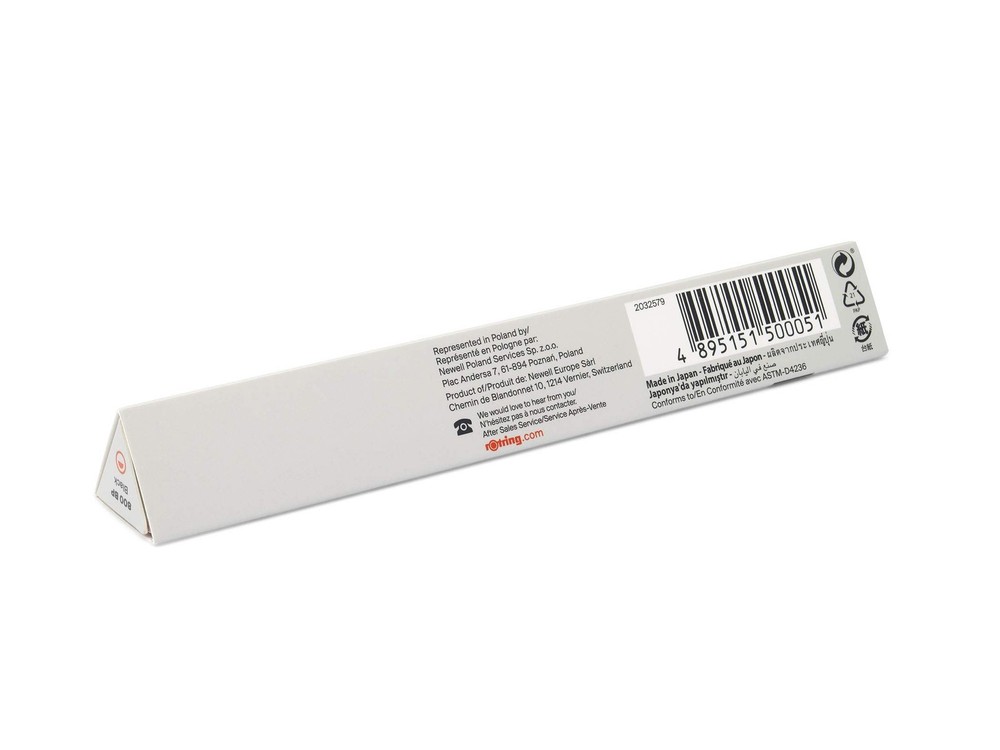 rOtring 800 Retractable Ballpoint Pen Medium Point Black