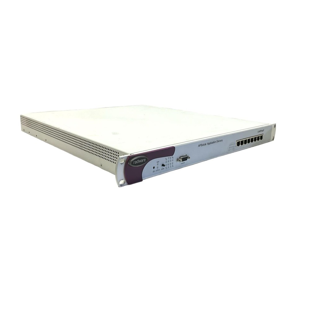 Pair Radware APSolute LinkProof Application Delivery 8 FE Port Load Balancer