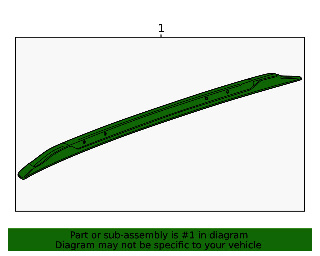 Genuine GM Side Rail 42880672