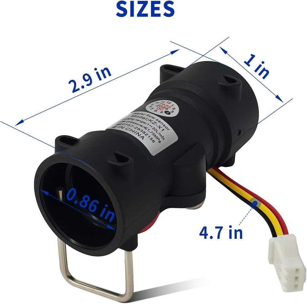 Water Heater Water Flow Sensor for CAMPLUX Ranein Recpro Girard FOGATTI Furrion