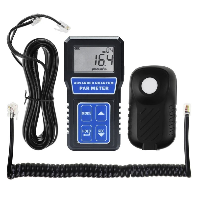 PAR-380 0-4000umol/m2/sec PAR Meter Light Energy PPFD Quantum Sensor Lux Meter
