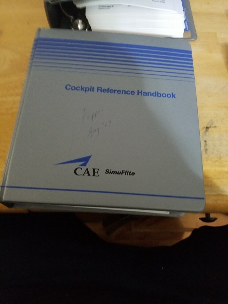 6 Gulfstream III, Cockpit Reference handbook, Operating Handbook GulfStream II