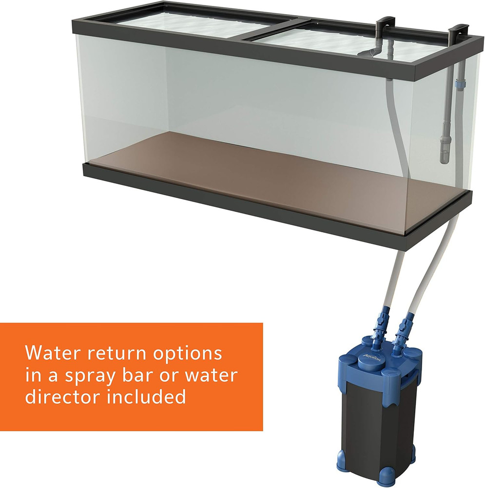 Quietflow Canister Aquarium Filter 100-150 Gallons