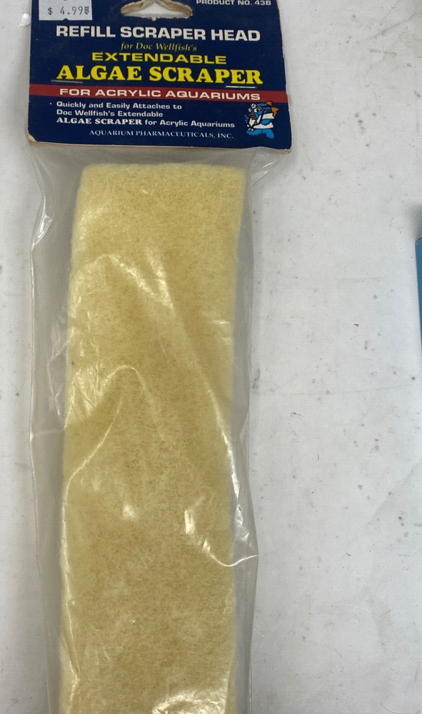 Refill Scraper Head for Doc Wellfish's Extendable Algae Scraper