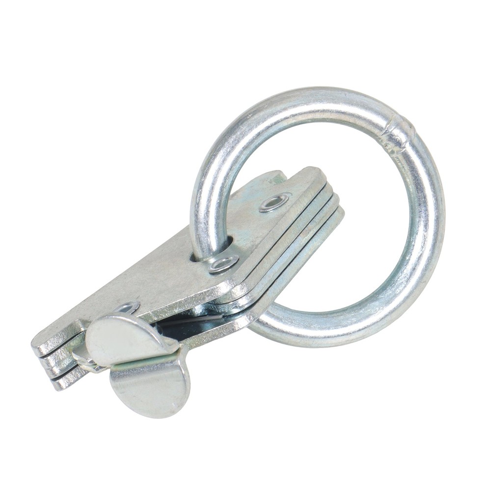 Universal 8' E Track Tie Down Rail Kit Silver Galvanized Carbon Steel 30 Pack