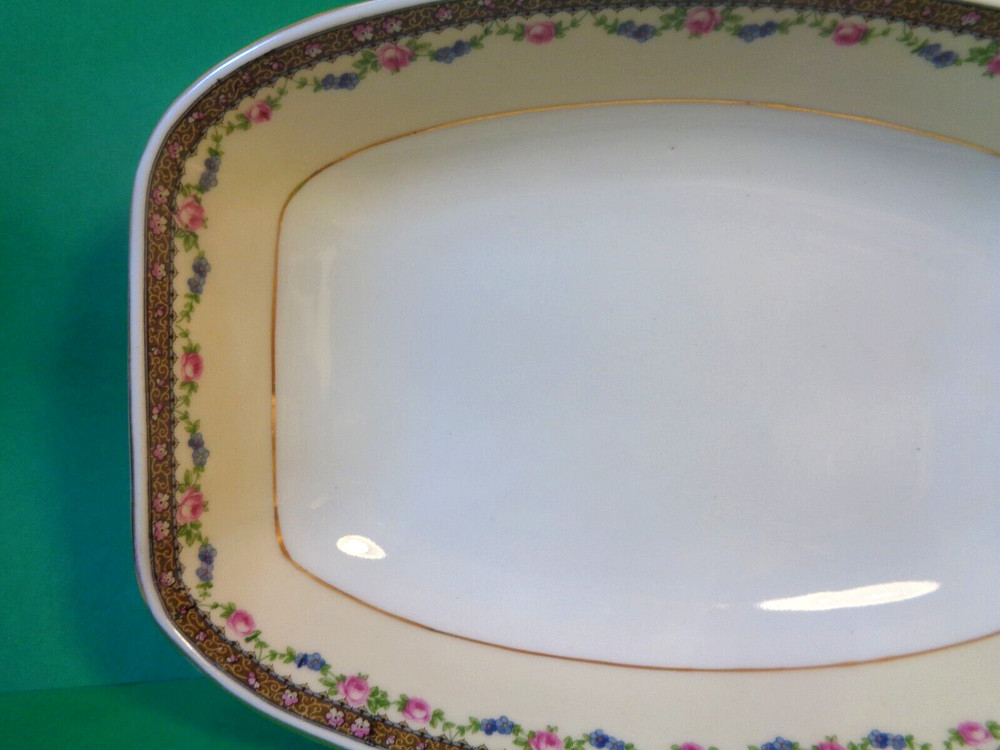 Edelstein 9 3/4" Rectangular Serving Bowl, Edelstein Bavaria (Used/EUC)