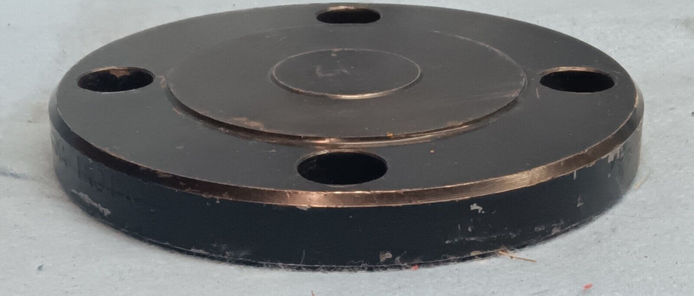 2” BLIND FLANGE 4-HOLE 3.5” BOLT CIRCLE 6” DIAMETER