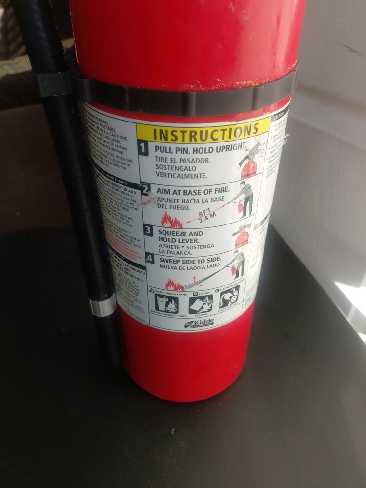 kidde fire extinguisher