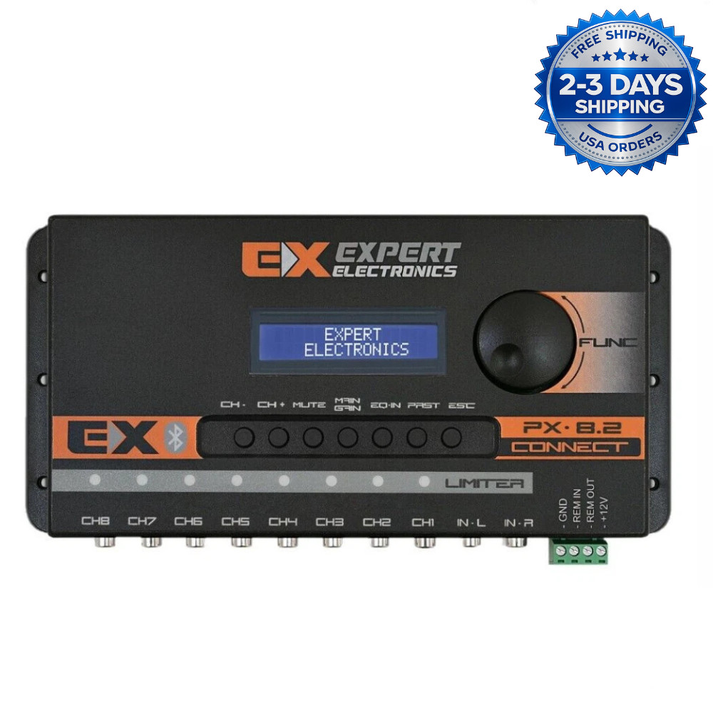 Banda PX8.2 Connect Bluetooth DSP Car Audio Processor 8 Channel Crossover