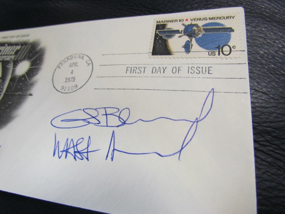 Guy Bluford Signed First Day Cover Envelope Space Mariner 10