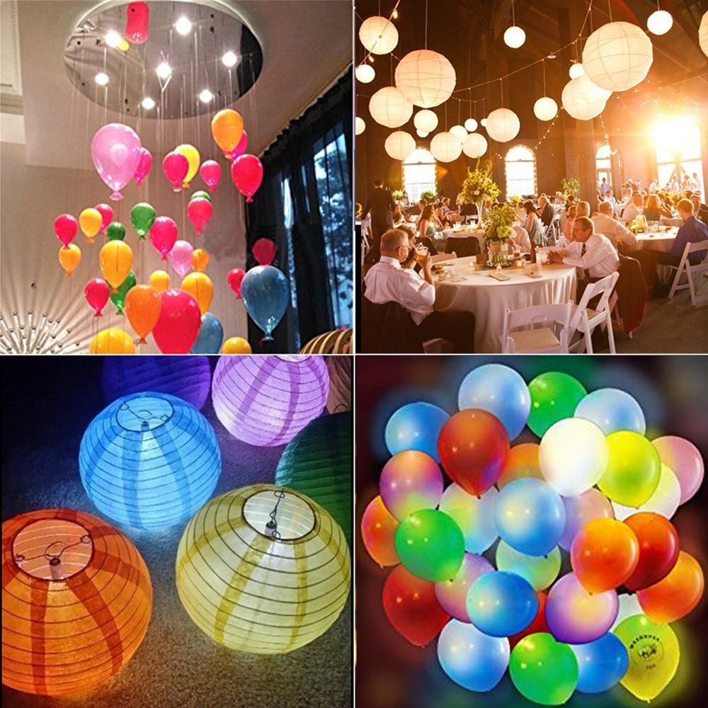 Magnoloran Led Balloon Lights, 20 20 Multicolor
