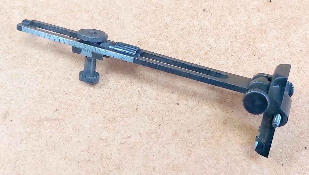long range target rifle sight for back position shooting