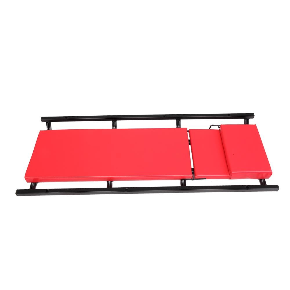 Ajustable Mechanics Auto Car Creeper Rolling Repair Work Comfortable Stool Seat