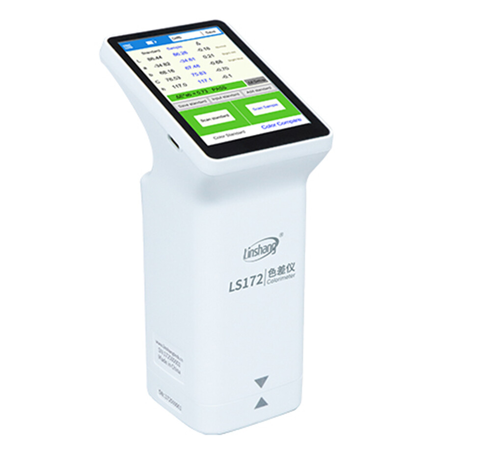 Color Difference Meter Analyzer Touch Screen 45/0 for Coating Ceramic Plastic