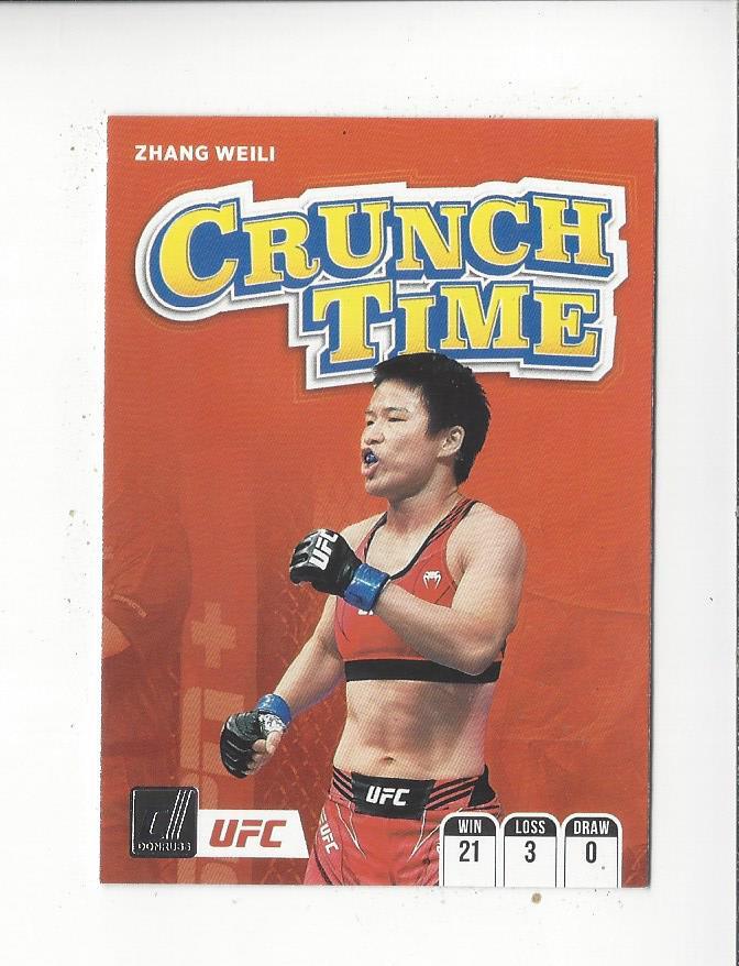 2022 Donruss UFC Crunch Time Insert Singles - You Choose