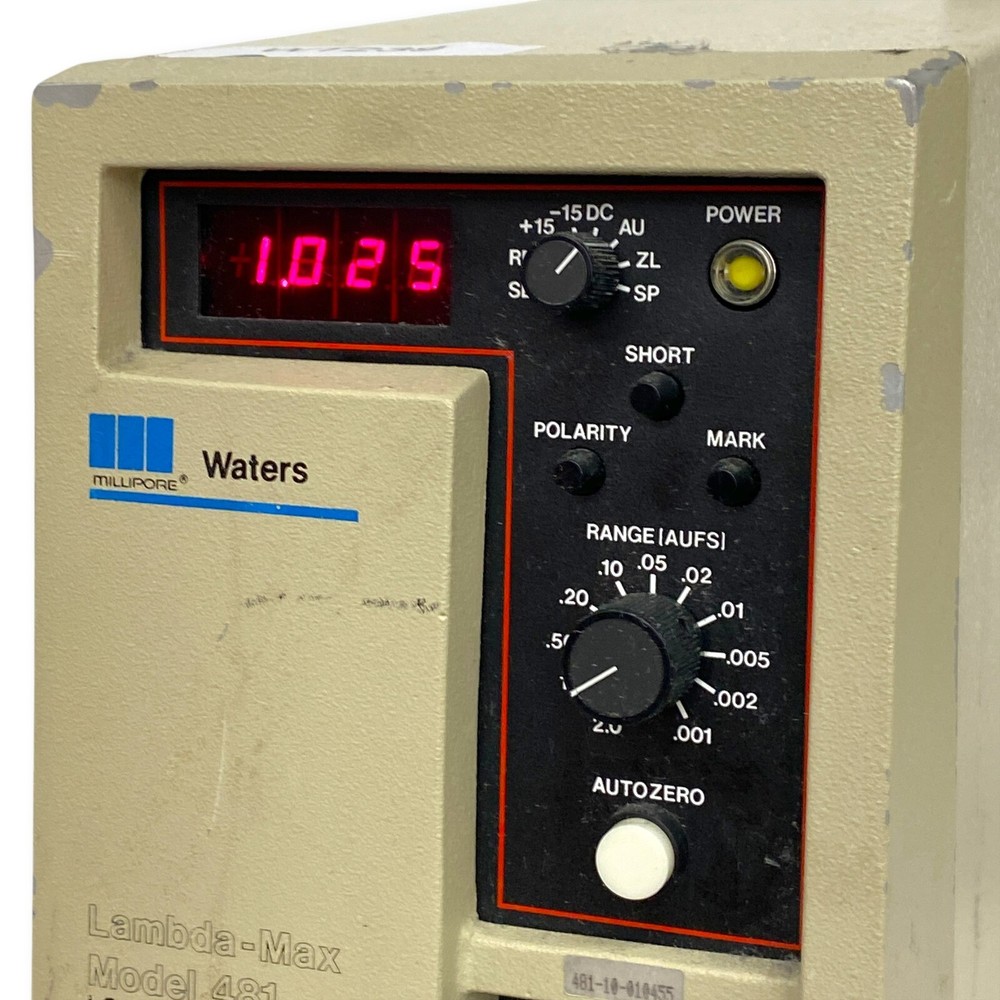 Millipore Waters Lambda Max 481 LC Spectrophotometer, Variable Wavelength Detect
