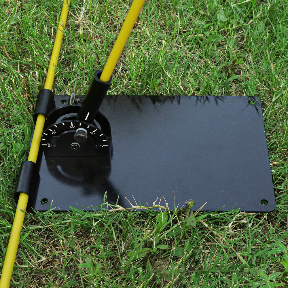 Golf Alignment Sticks and Angle Holder,Golf Training Practice Teaching Aid