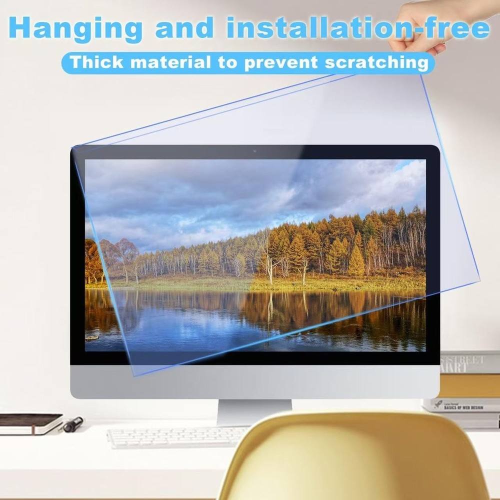 Anti Blue Light Screen Filter, Universal Blue Light Blocking Screen Protector...