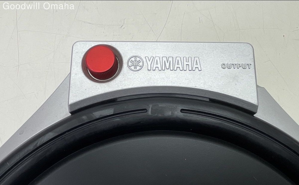 Yamaha TP100 10" Drum Pad Rubber 3 Zone - UNTESTED - READ DESCRIPTION!!!