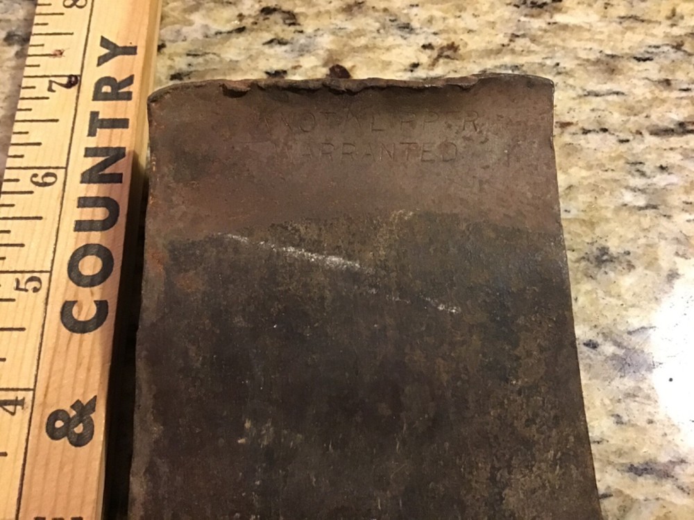 Vintage Mann Knot Klipper Axe Head