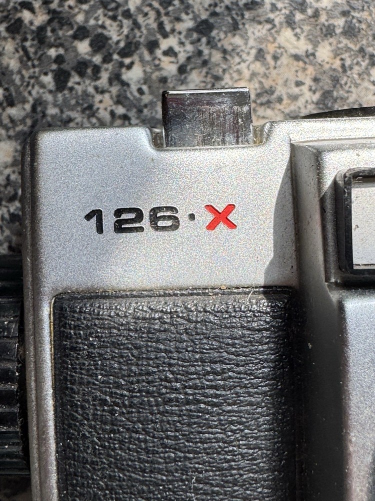 Sears 126 X Camera 40 MM Automatic/2.8 TESTED!! Working