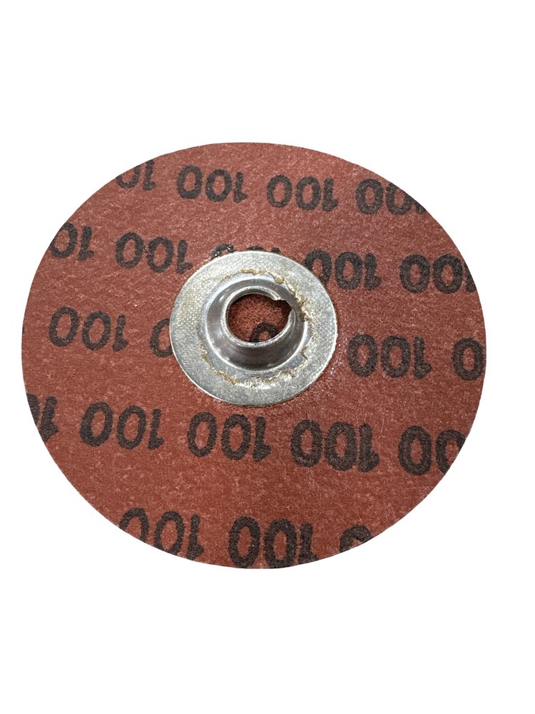 Merit 3" Quick Change Disc - 100 Grit - 50 Pack