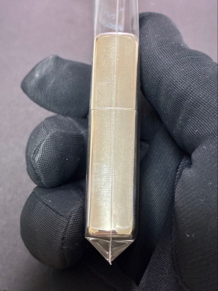 Zippo 1937 Replica Lark Check Silver One Sided Processing Lighter Japan