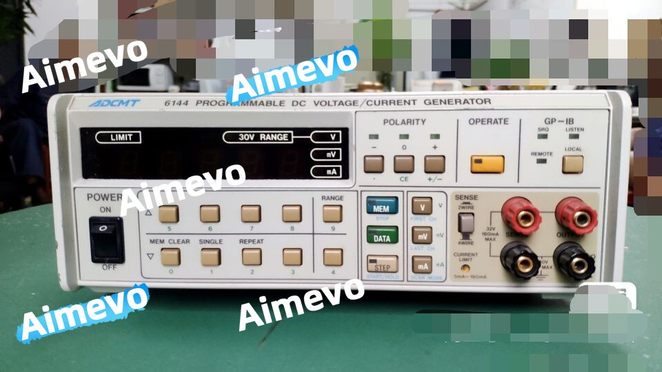 Used ADVANTEST R6144 Programmable DC Voltage And Current Generator