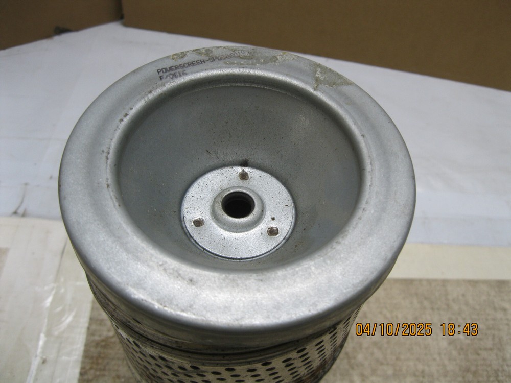 Powerscreen SP05060187 Hydraulic Filter SH53345 (nos, surface rust)