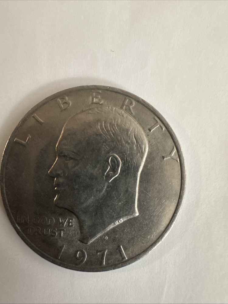 1971-D Eisenhower “Ike” Dollar Type 1 *SEE PHOTOS & DESCRIPTION!*