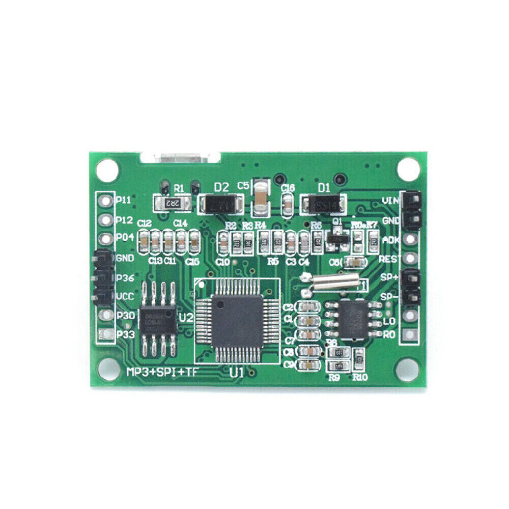 MP3 Voice Recording Playback Module Sound Recorder board With Speaker+PIR sensor