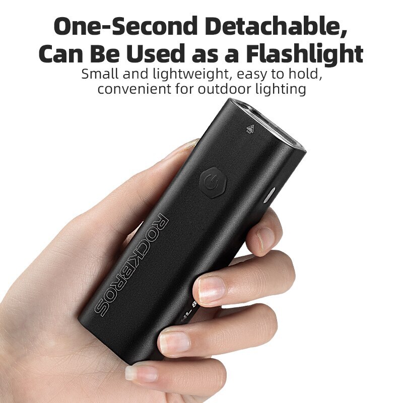 ROCKBROS 800LM Bicycle Light Waterproof Bicycle Headlight Cycling Flashlight
