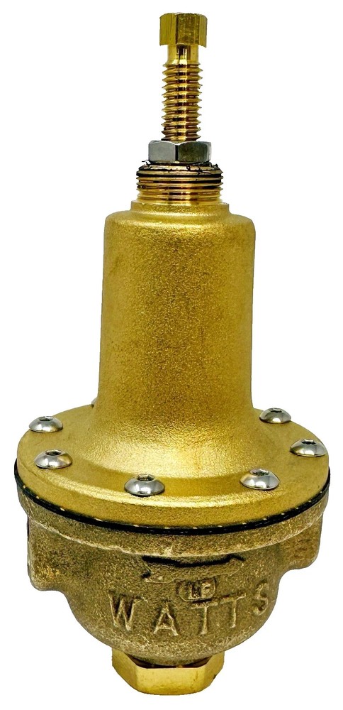 NEW Watts 30-300 PSI Valve, 3/8" Lead Free Water Pressure Reducing LFCP-15 LFARD