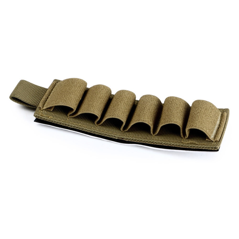 12 Ga Shotgun Shells Holder 2 Pack Ammo Holder Side Saddle with Adhensive Loop