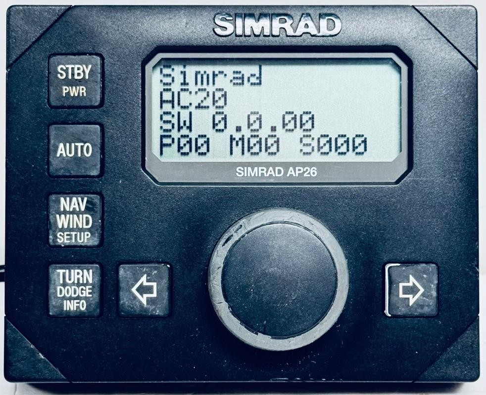 Simrad AP26 Autopilot Autopilot Head Display Control