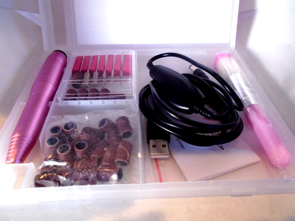 Cositte Electric Nail Drill USB Type - Pink