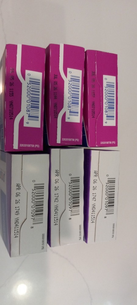 Propel Electrolyte Vitamin Powder Packets Grape, Berry 60 CT, READ